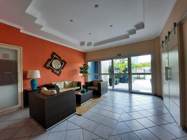 Linda Cobertura Piscina Privativa Churrasq. Caiobá