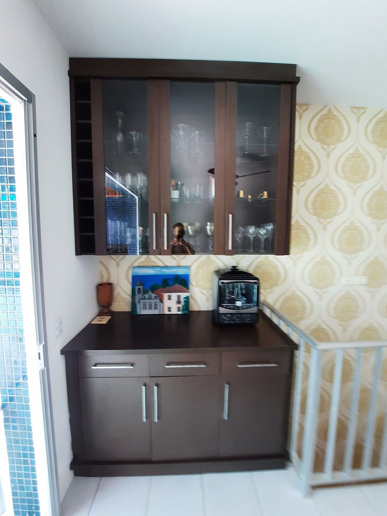 Linda Cobertura Piscina Privativa Churrasq. Caiobá