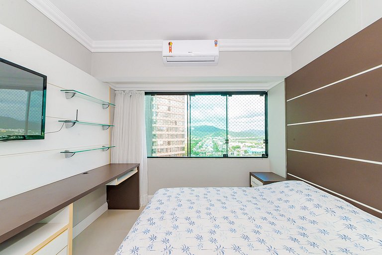 Quadra Mar Apto Amplo Suite + 2Q 50m da Praia