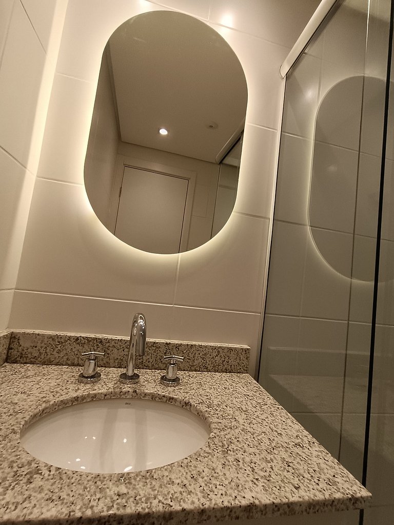 7th Avenue: 1 Quarto, Piscina e 2 Vagas