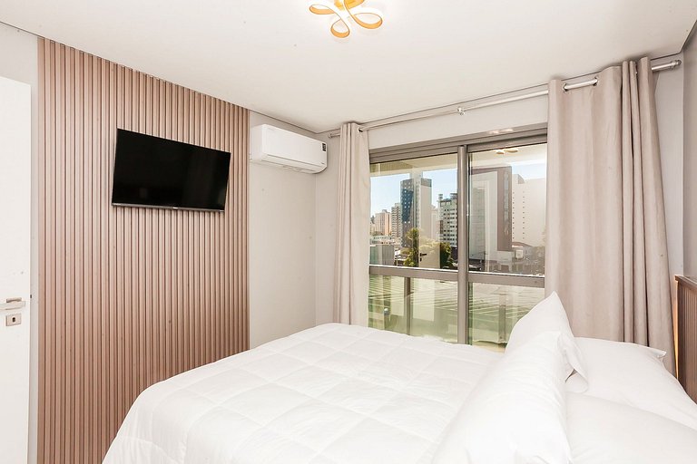 7th Avenue: 1 Quarto, Piscina e 2 Vagas