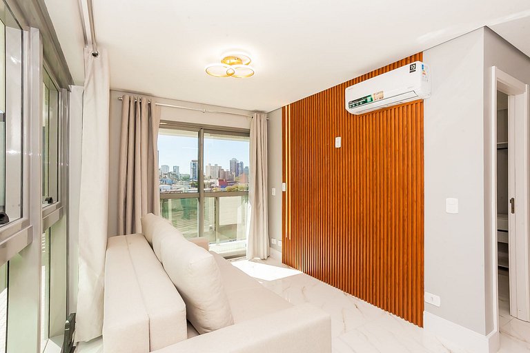 7th Avenue: 1 Quarto, Piscina e 2 Vagas