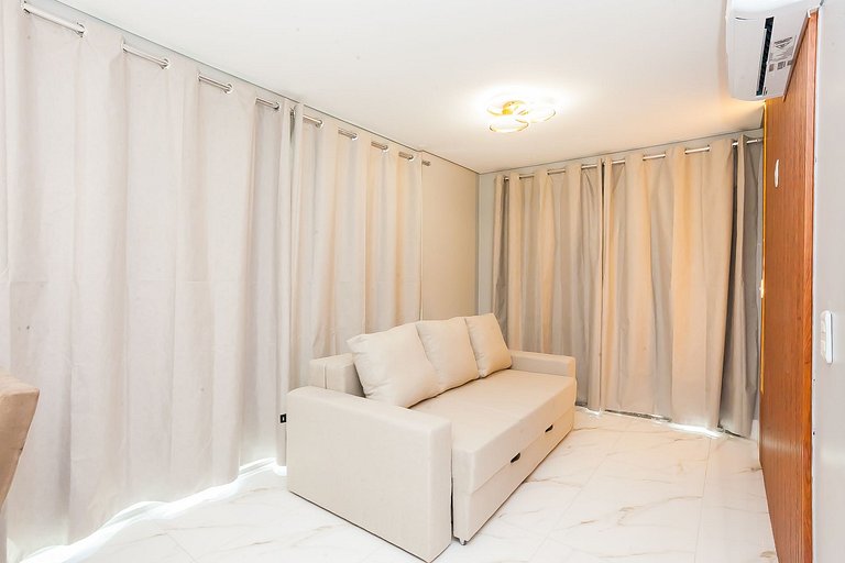 7th Avenue: 1 Quarto, Piscina e 2 Vagas