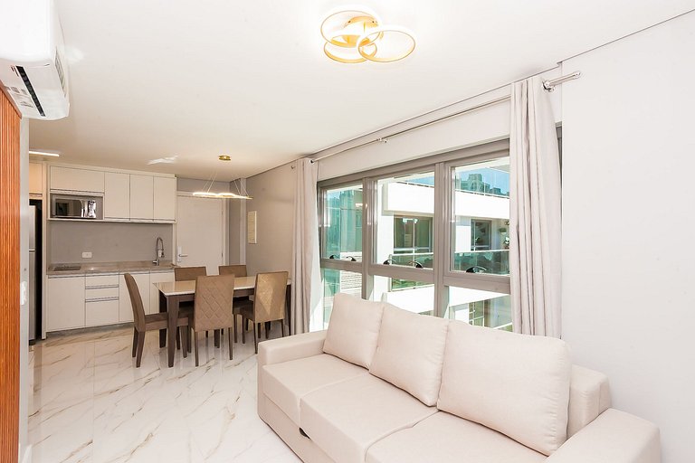 7th Avenue: 1 Quarto, Piscina e 2 Vagas