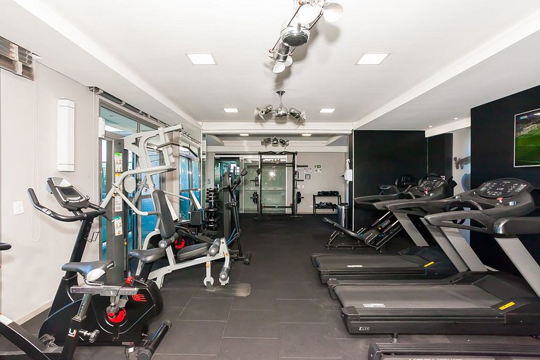 7th Avenue: 1 Quarto, Piscina e 2 Vagas