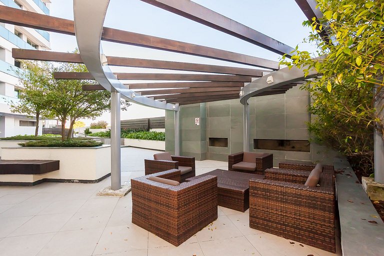 7th Avenue: 1 Quarto, Piscina e 2 Vagas